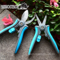 China Manufacturer High Quality Stainless Steel  Tree Pruning Garden Shears Safety Lock Small Floral Pruner